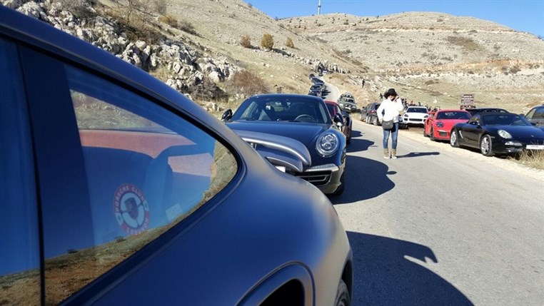 Porsche Club Ride to Shouf